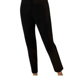 Liz Claiborne Emma Soft Stretch Black Pants Size 12 NWT